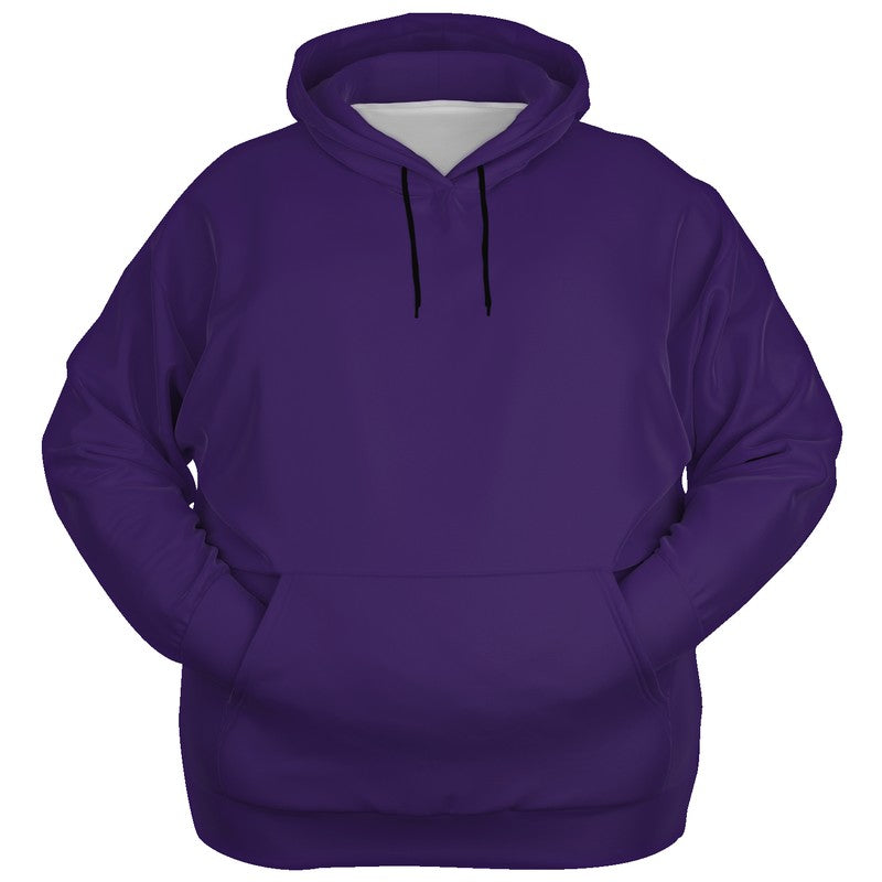 Medium-Dark Medium Purple Hoodie PLUS (PU-ME-MD) - Ghost Front PLUS