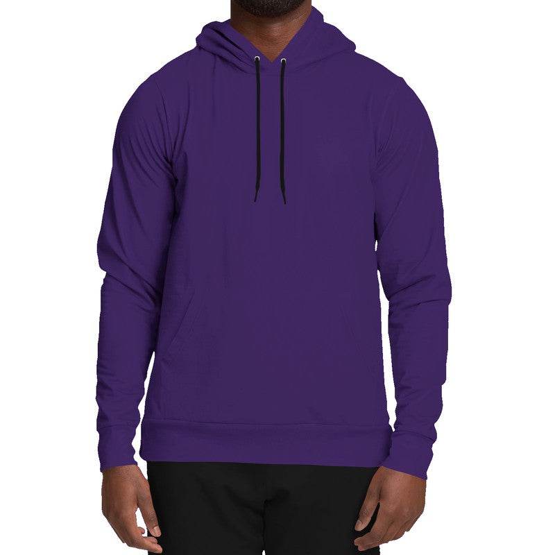 Medium-Dark Medium Purple Hoodie (PU-ME-MD) - Man Front