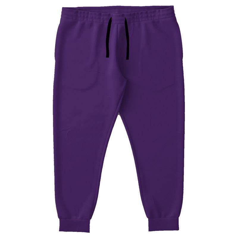 Medium-Dark Medium Purple Joggers PLUS (MPU3-ME-MD) - Front PLUS
