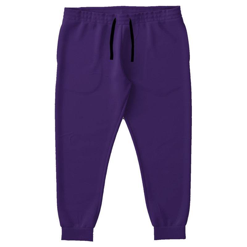 Medium-Dark Medium Purple Joggers PLUS (PU-ME-MD) - Front PLUS