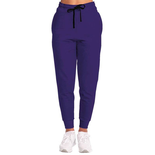 Medium-Dark Medium Purple Joggers (PUI1-ME-MD) - Woman Front