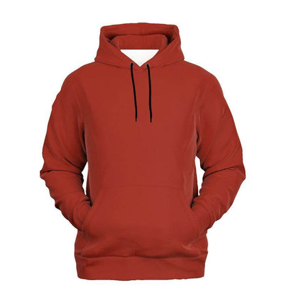 Medium-Dark Medium Red Hoodie (R-ME-MD) - Ghost Front