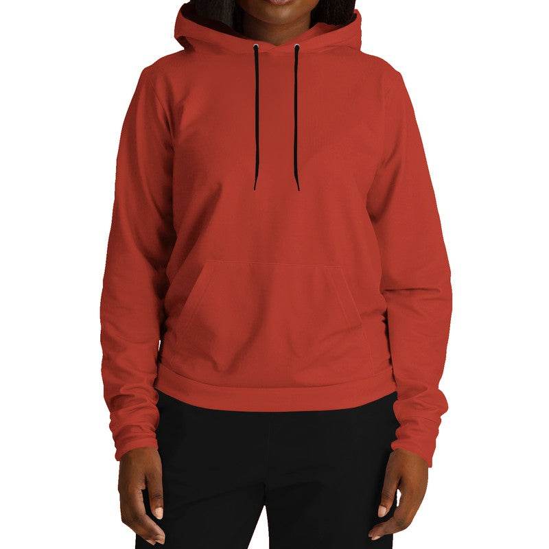 Medium-Dark Medium Red Hoodie (R-ME-MD) - Woman Front