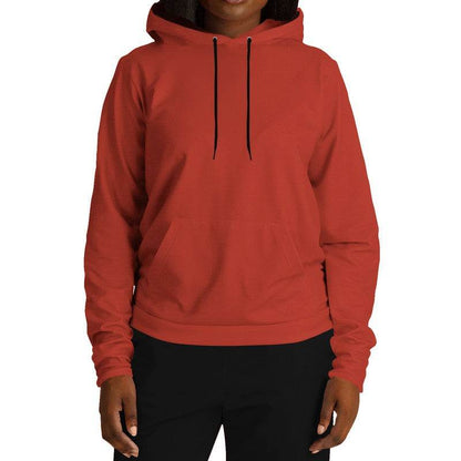 Medium-Dark Medium Red Hoodie (R-ME-MD) - Woman Front
