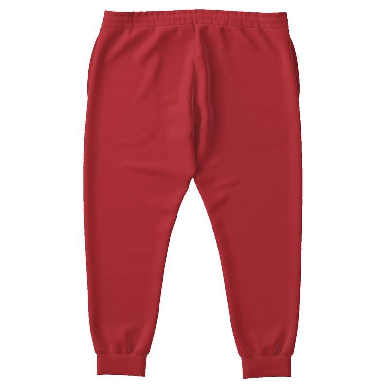 Medium-Dark Medium Red Joggers PLUS (RPI1-ME-MD) - Back PLUS