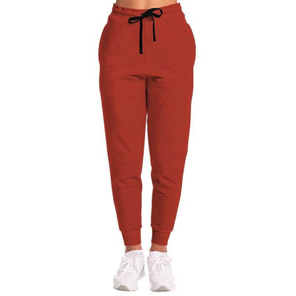 Medium-Dark Medium Red Joggers (R-ME-MD) - Woman Front
