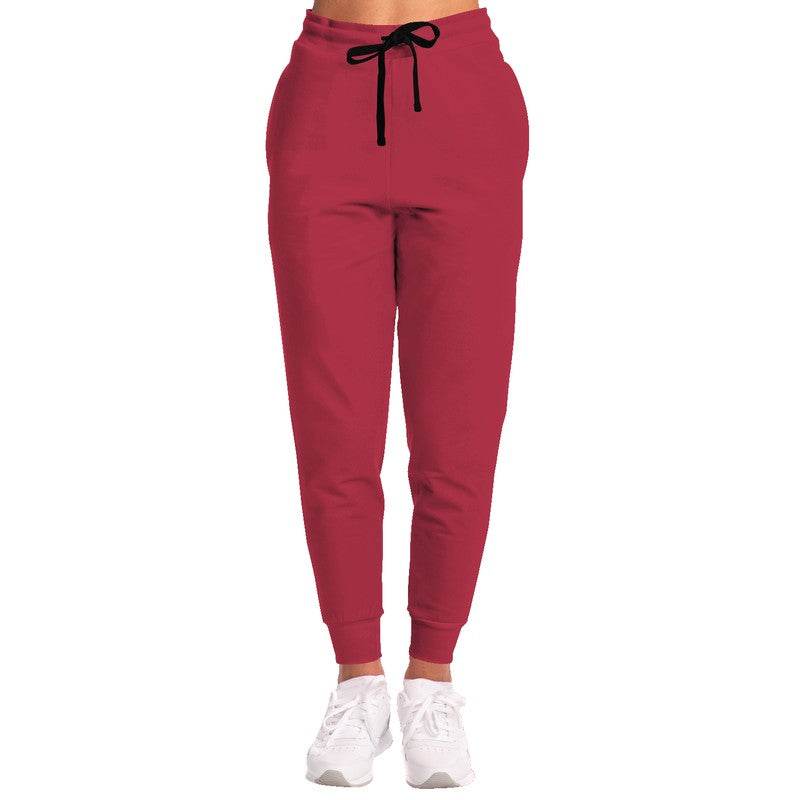 Medium-Dark Medium Red Joggers (RPI2-ME-MD) - Woman Front