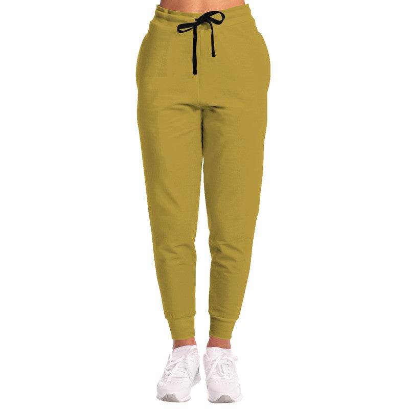 Medium-Dark Medium Yellow Joggers (Y-ME-MD) - Woman Front