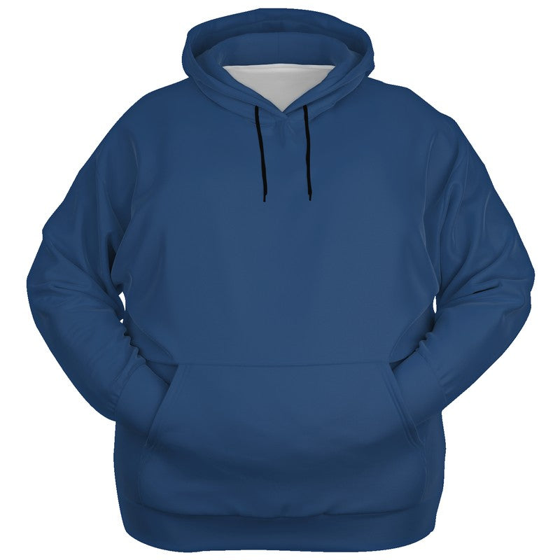 Medium-Dark Muted Blue Hoodie PLUS (IB2-MU-MD) - Ghost Front PLUS