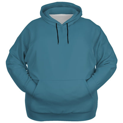 Medium-Dark Muted Cyan Hoodie PLUS (BC2-MU-MD) - Ghost Front PLUS