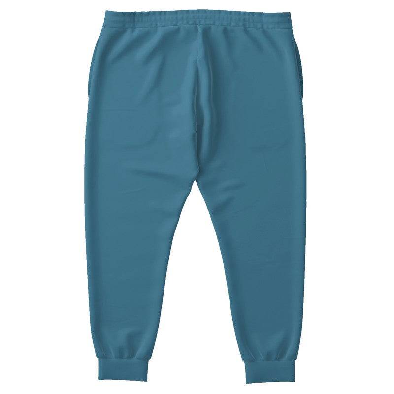Medium-Dark Muted Cyan Joggers PLUS (BC2-MU-MD) - Back PLUS