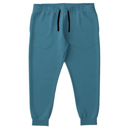 Medium-Dark Muted Cyan Joggers PLUS (BC2-MU-MD) - Front PLUS