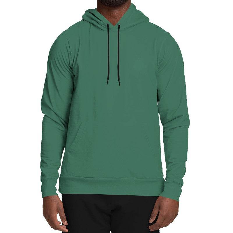 Medium-Dark Muted Green Hoodie (BGG2-MU-MD) - Man Front