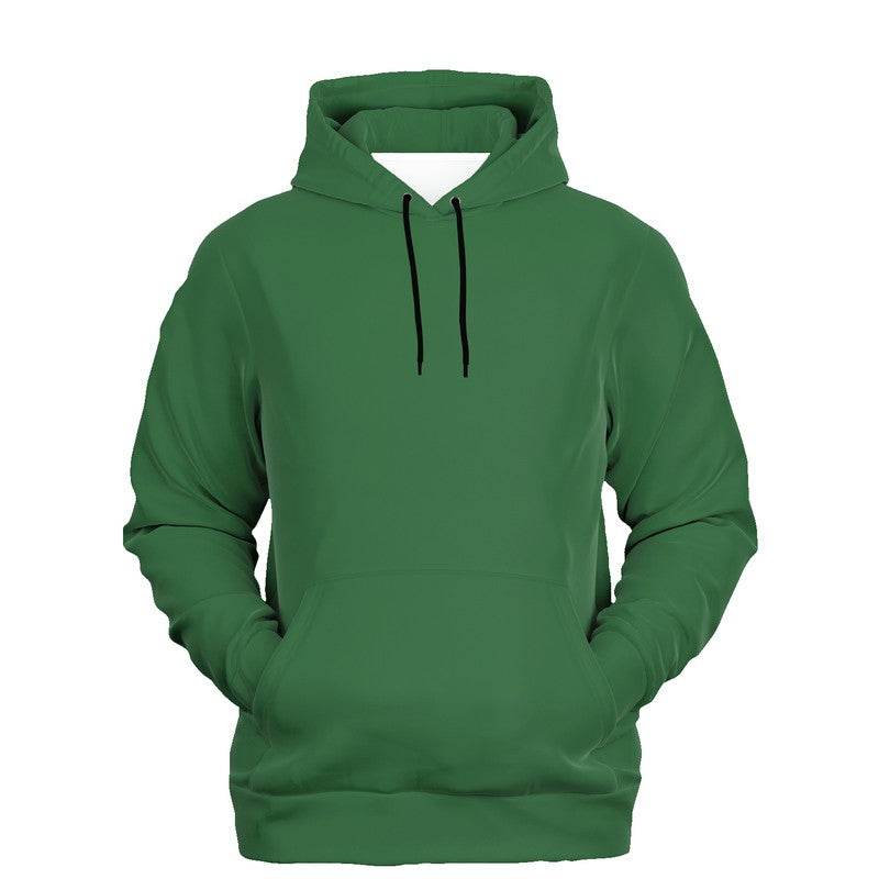 Medium-Dark Muted Green Hoodie (G-MU-MD) - Ghost Front