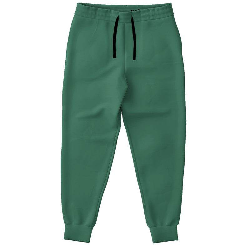 Medium-Dark Muted Green Joggers (BGG2-MU-MD) - Front