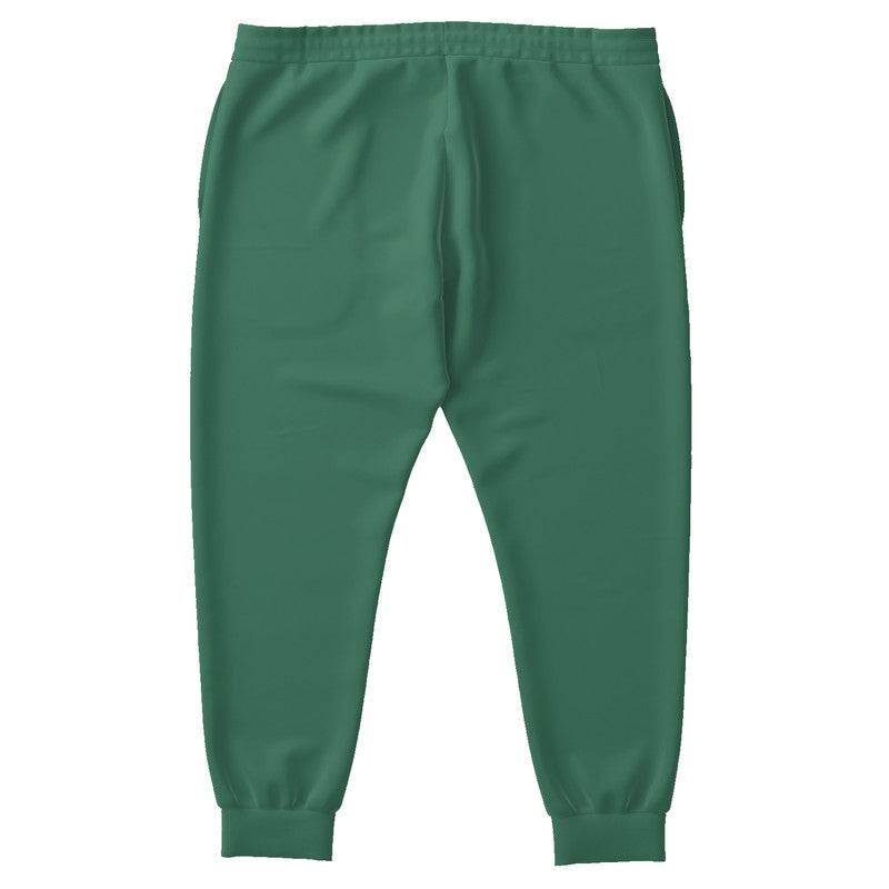 Medium-Dark Muted Green Joggers PLUS (BGG2-MU-MD) - Back PLUS