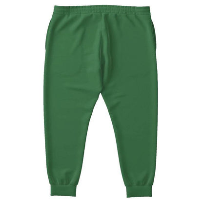 Medium-Dark Muted Green Joggers PLUS (G-MU-MD) - Back PLUS