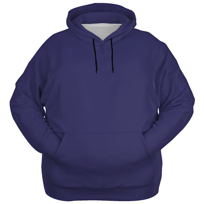 Medium-Dark Muted Indigo Hoodie PLUS (PUI2-MU-MD) - Ghost Front PLUS