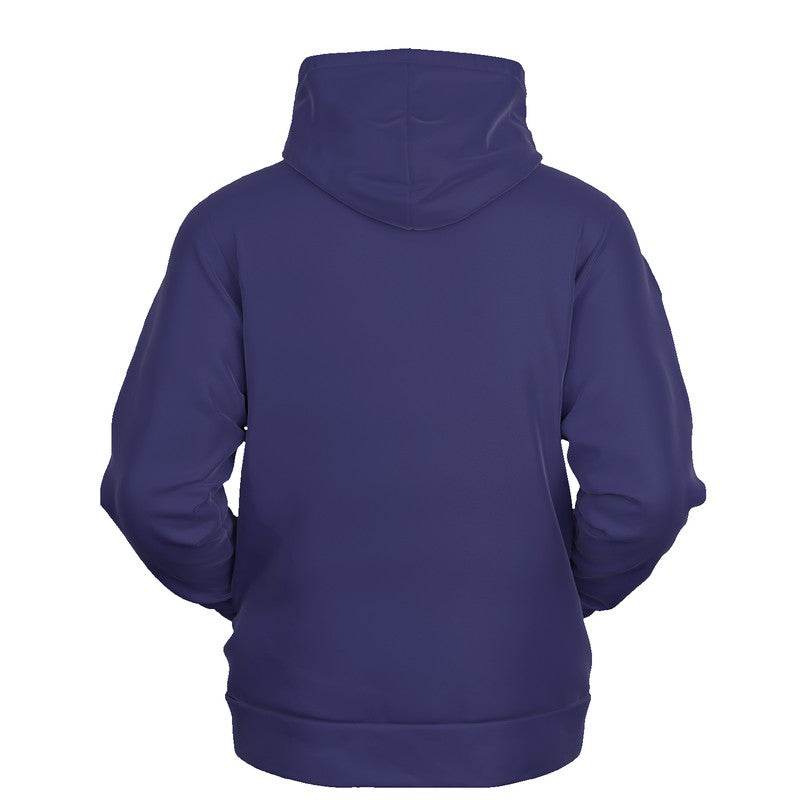 Medium-Dark Muted Indigo Hoodie (PUI2-MU-MD) - Ghost Back
