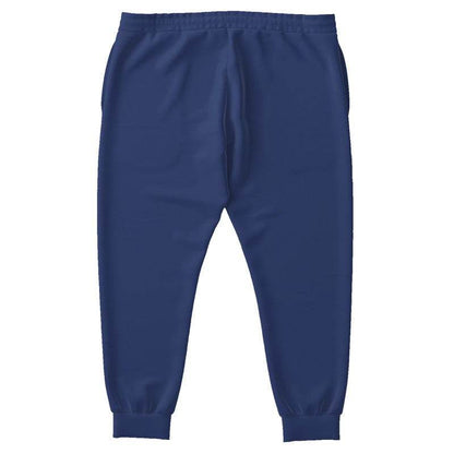Medium-Dark Muted Indigo Joggers PLUS (I-MU-MD) - Back PLUS