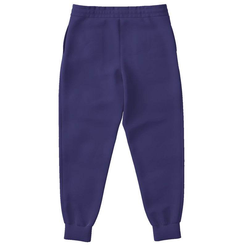 Medium-Dark Muted Indigo Joggers (PUI2-MU-MD) - Back