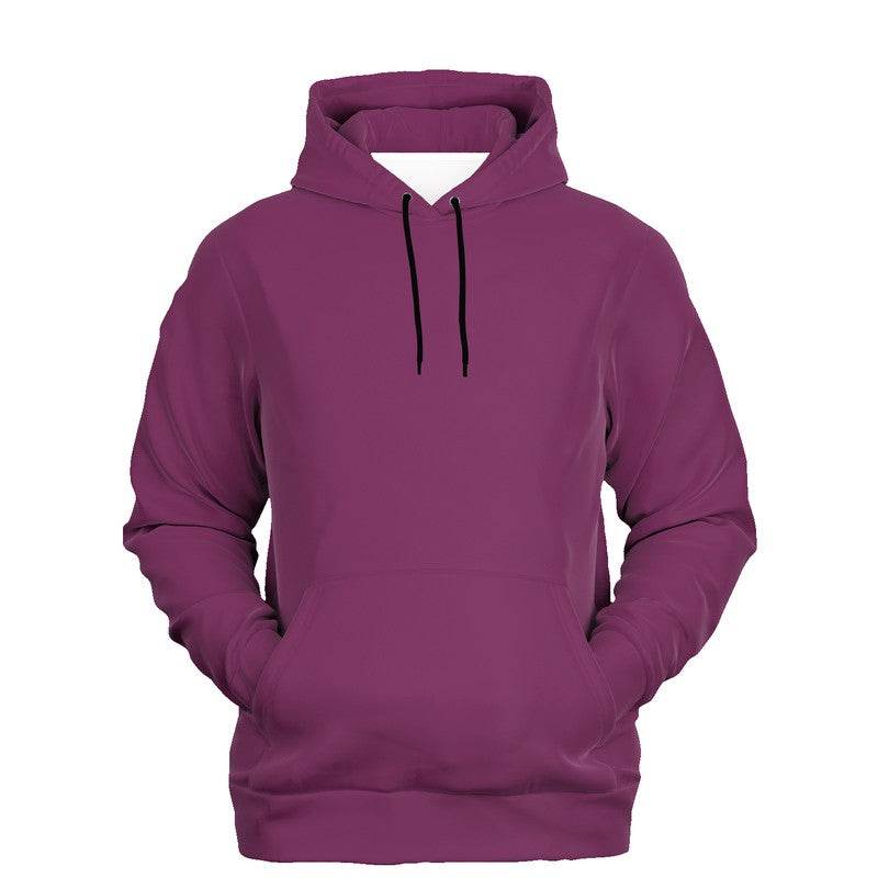 Medium-Dark Muted Magenta Hoodie (PIM2-MU-MD) - Ghost Front