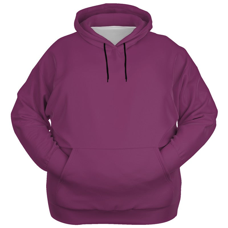 Medium-Dark Muted Magenta Hoodie PLUS (PIM2-MU-MD) - Ghost Front PLUS