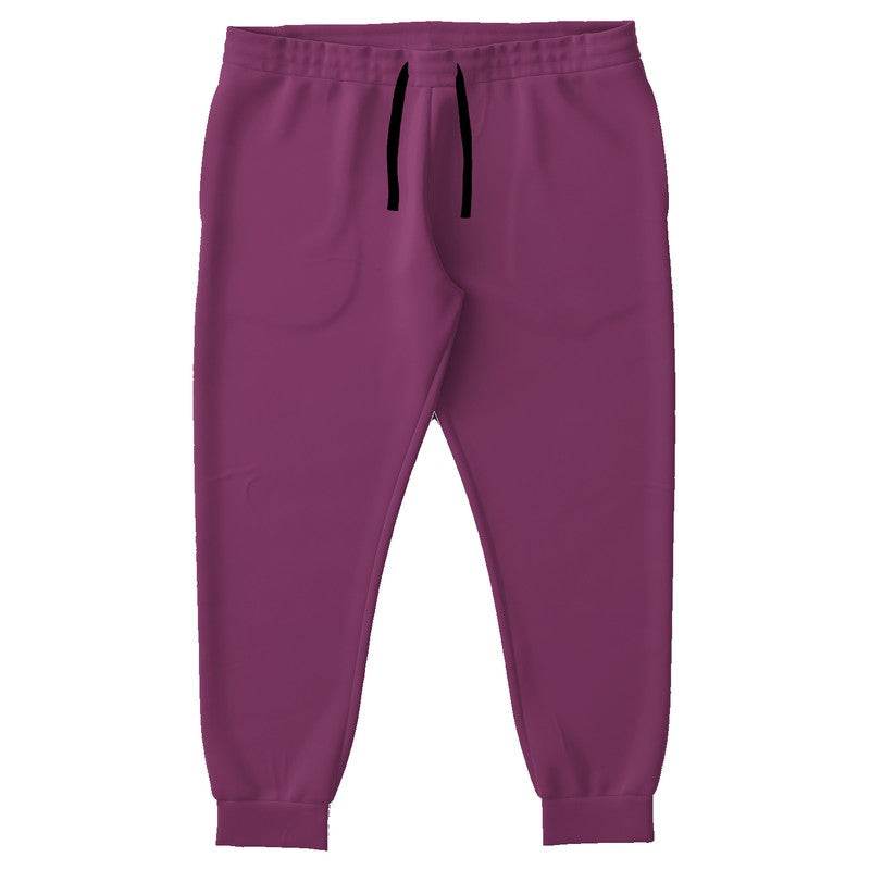 Medium-Dark Muted Magenta Joggers PLUS (PIM2-MU-MD) - Front PLUS