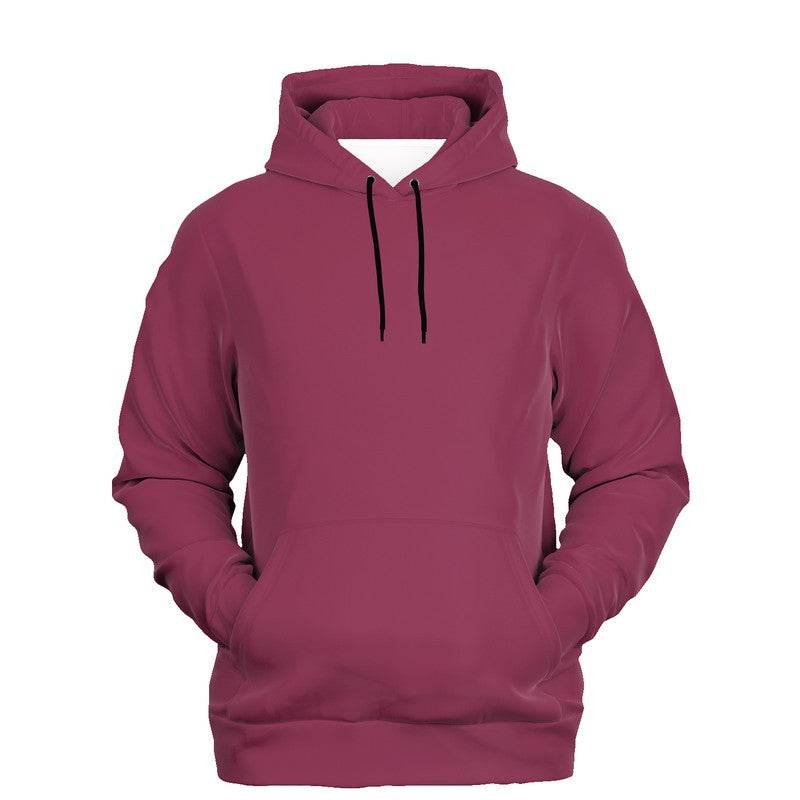 Medium-Dark Muted Pink Hoodie (PI-MU-MD) - Ghost Front