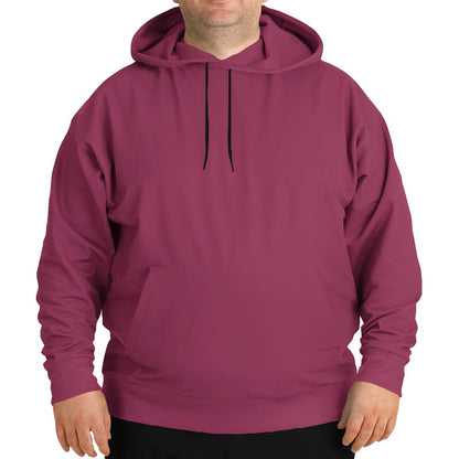 Medium-Dark Muted Pink Hoodie PLUS (PI-MU-MD) - Man Front PLUS