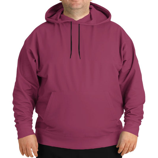 Medium-Dark Muted Pink Hoodie PLUS (PI-MU-MD) - Man Front PLUS