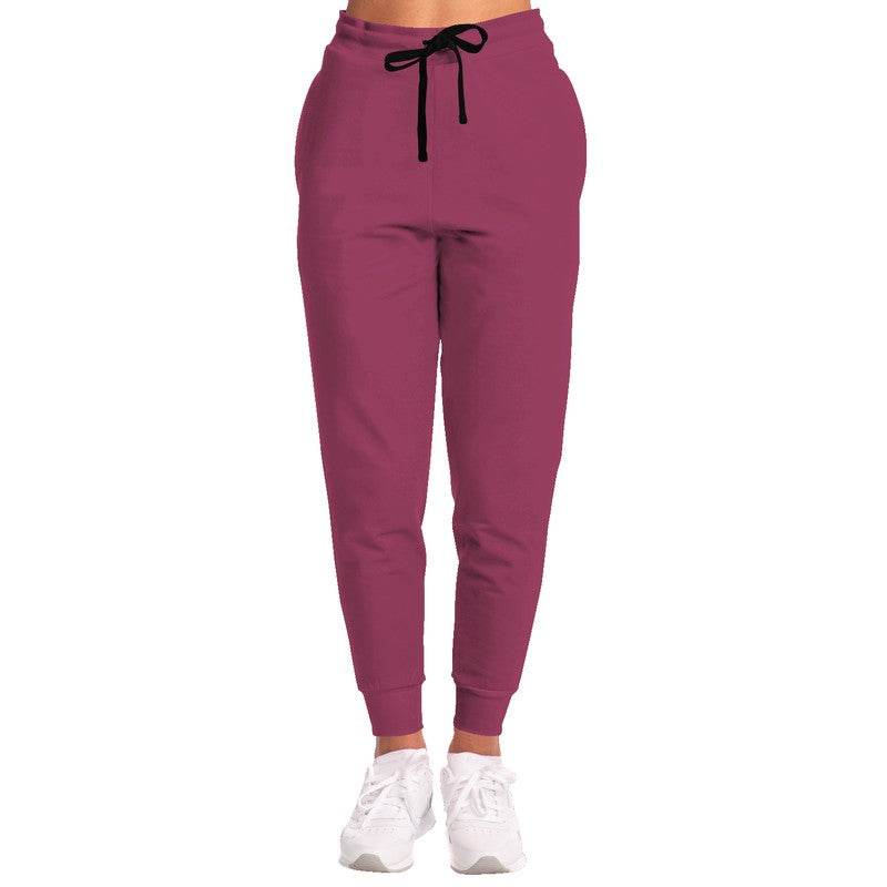 Medium-Dark Muted Pink Joggers (PI-MU-MD) - Woman Front