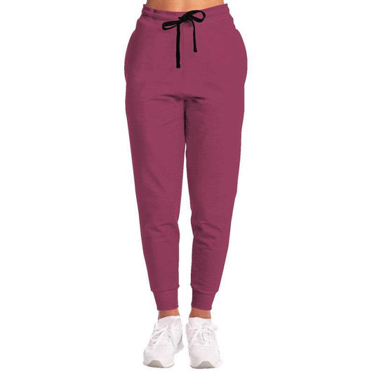 Medium-Dark Muted Pink Joggers (PI-MU-MD) - Woman Front