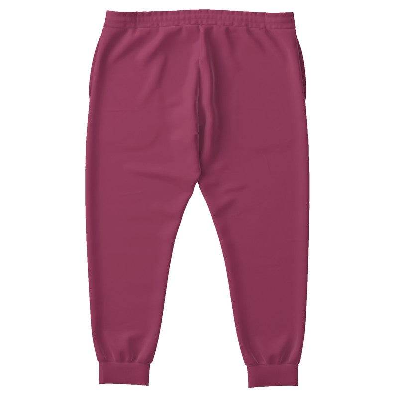 Medium-Dark Muted Pink Joggers PLUS (PI-MU-MD) - Back PLUS
