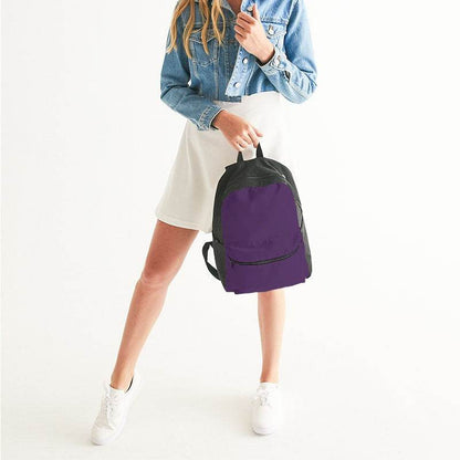 Medium-Dark Muted Purple Canvas Backpack (MPU2-MU-MD) - Woman