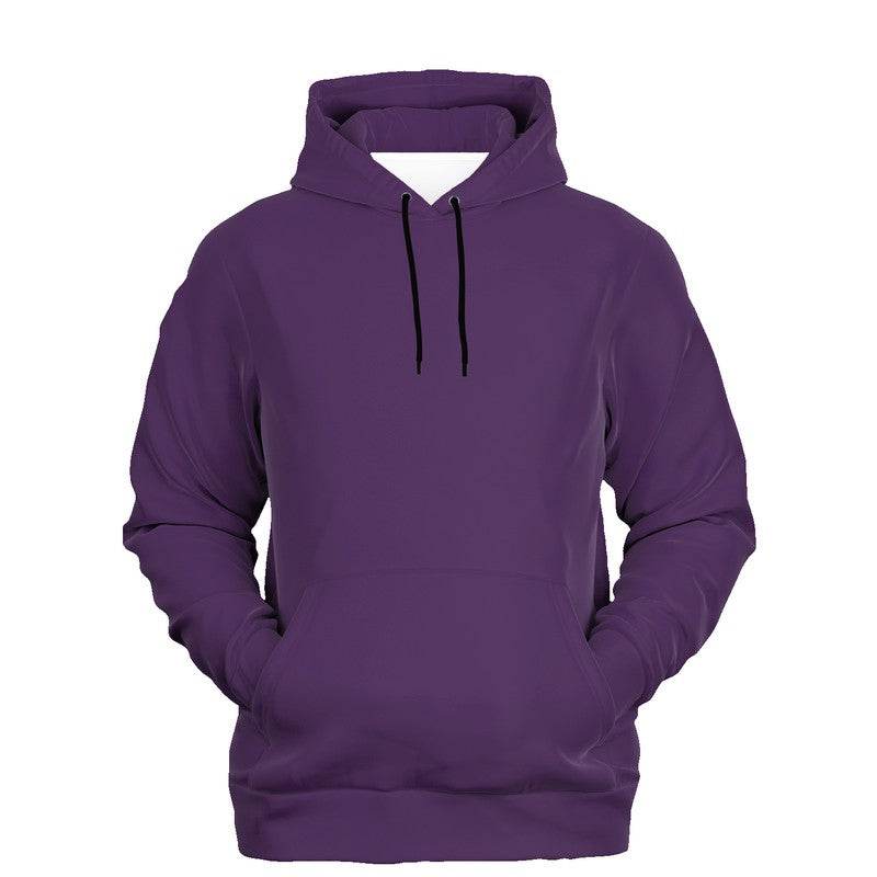 Medium-Dark Muted Purple Hoodie (MPU2-MU-MD) - Ghost Front