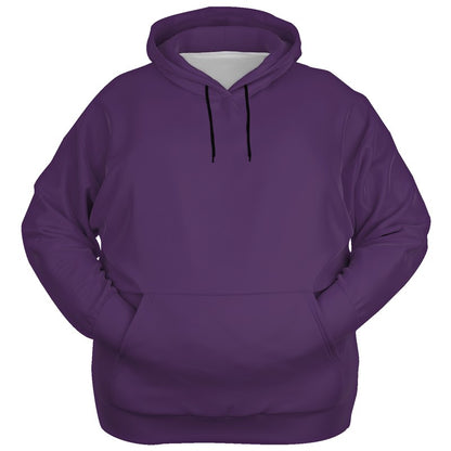 Medium-Dark Muted Purple Hoodie PLUS (MPU2-MU-MD) - Ghost Front PLUS
