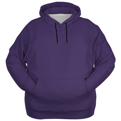 Medium-Dark Muted Purple Hoodie PLUS (PU-MU-MD) - Ghost Front PLUS