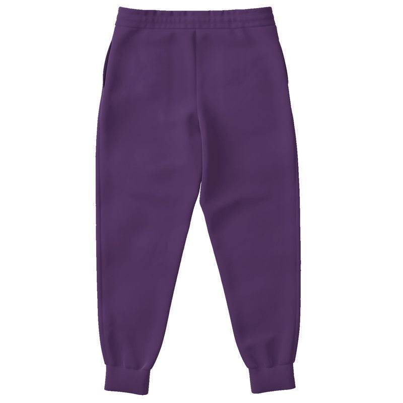 Medium-Dark Muted Purple Joggers (MPU2-MU-MD) - Back