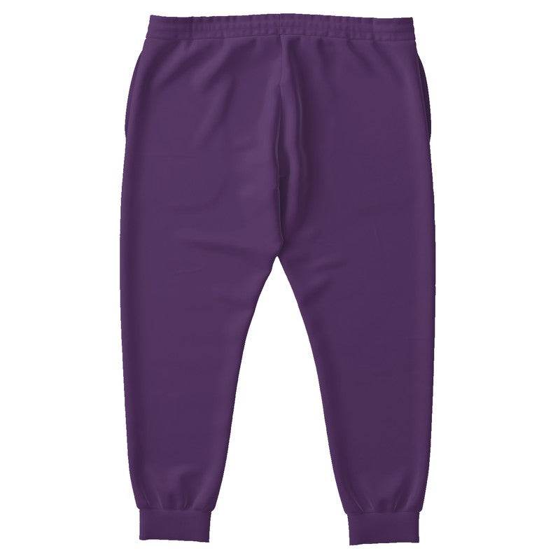 Medium-Dark Muted Purple Joggers PLUS (MPU2-MU-MD) - Back PLUS