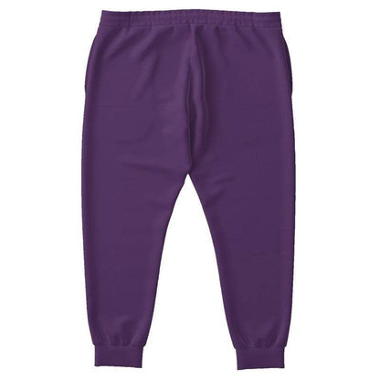 Medium-Dark Muted Purple Joggers PLUS (MPU2-MU-MD) - Back PLUS