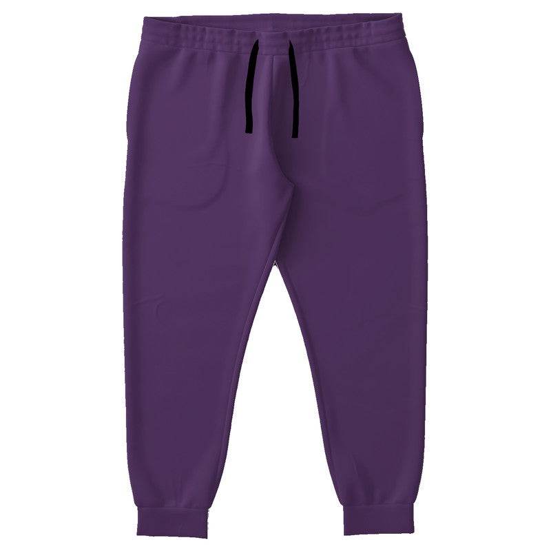 Medium-Dark Muted Purple Joggers PLUS (MPU2-MU-MD) - Front PLUS