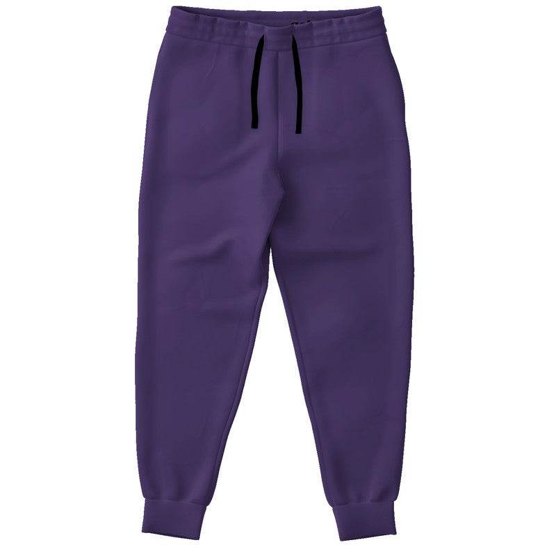 Medium-Dark Muted Purple Joggers (PU-MU-MD) - Front