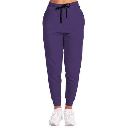 Medium-Dark Muted Purple Joggers (PU-MU-MD) - Woman Front