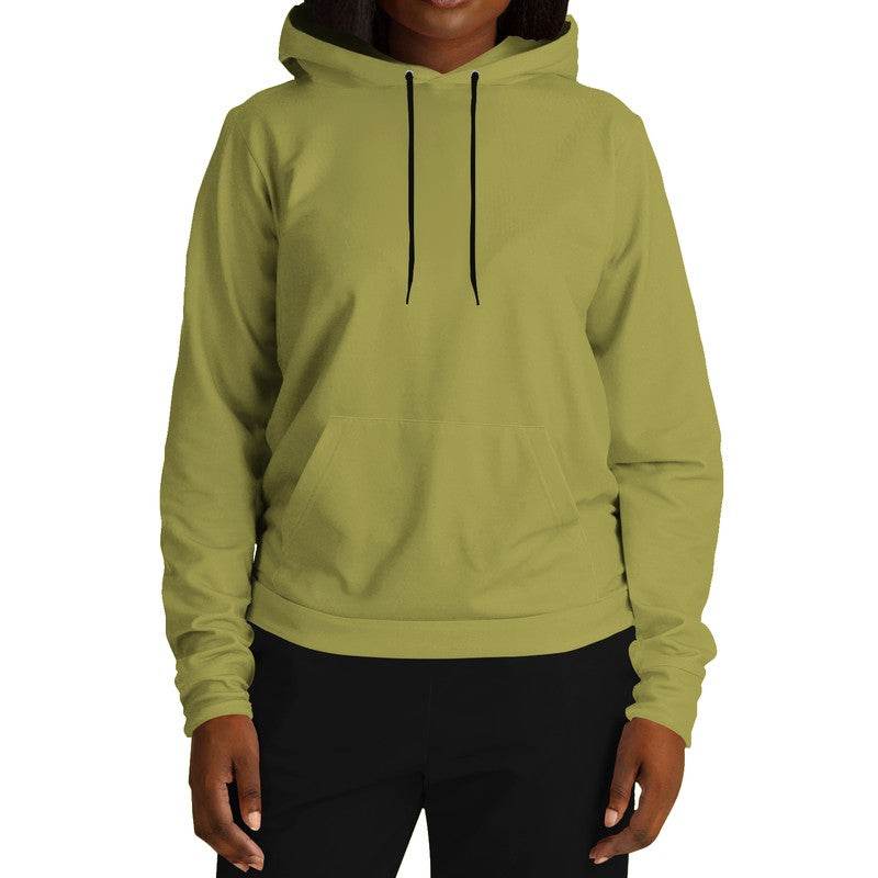 Medium-Dark Muted Yellow Hoodie (LY2-MU-MD) - Woman Front