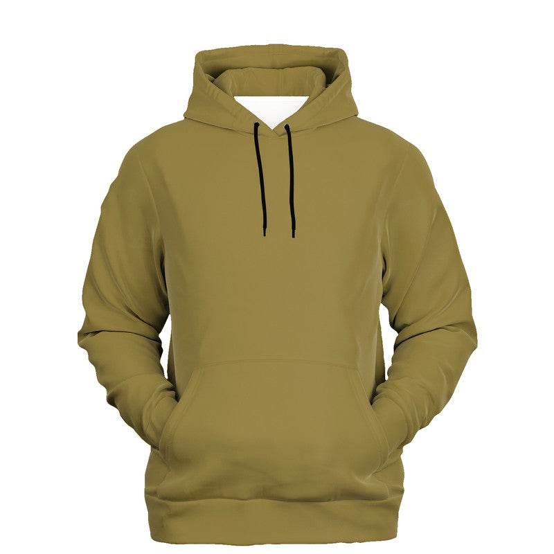 Medium-Dark Muted Yellow Hoodie (Y-MU-MD) - Ghost Front