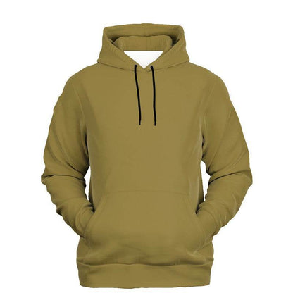 Medium-Dark Muted Yellow Hoodie (Y-MU-MD) - Ghost Front