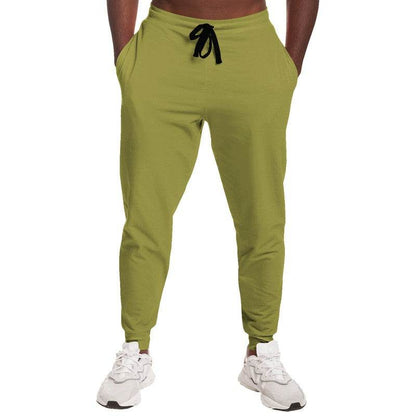 Medium-Dark Muted Yellow Joggers (LY2-MU-MD) - Man Front
