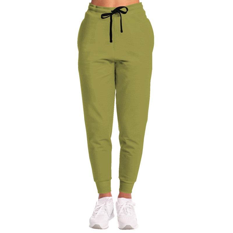 Medium-Dark Muted Yellow Joggers (LY2-MU-MD) - Woman Front