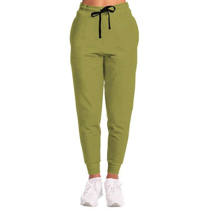 Medium-Dark Muted Yellow Joggers (LY2-MU-MD) - Woman Front